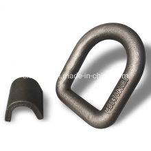 Heavy Duty Forged D Ring with Welded Clip